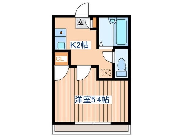 サンライズ柏木の物件間取画像